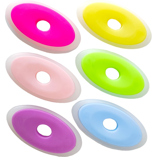 Ластик deVENTE School ДЛЯ СТИРАЕМЫХ ЧЕРНИЛ, овальный, 50*25 мм, пласт. держатель, 6 дизайнов