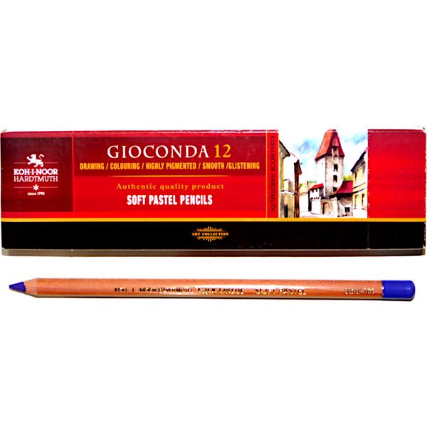 Пастель сухая в карандаше KOH-I-NOOR Gioconda Soft Pastel, фиолетовый темный, 4.2 мм Пастель сухая в карандаше KOH-I-NOOR Gioconda Soft Pastel, фиолетовый темный, 4.2 мм