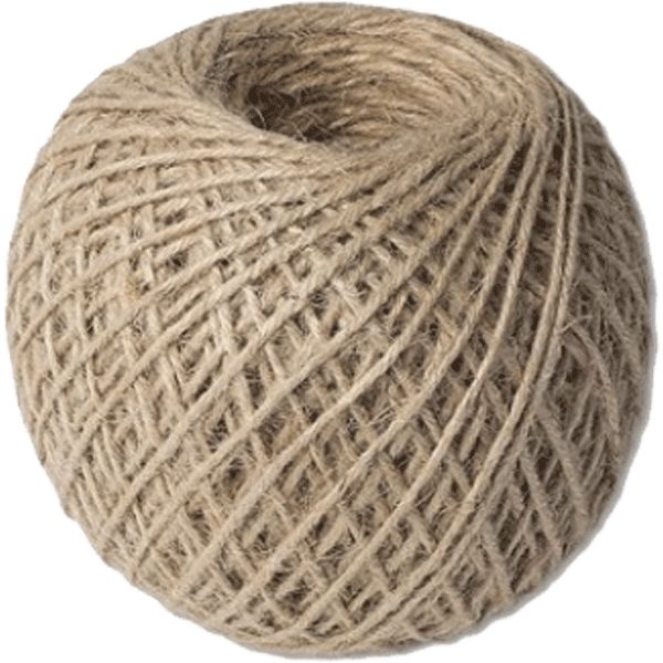 Шпагат джутовый 150 м, Ø1.5 мм, 1.2 Ктекс, бурый, deVENTE