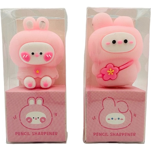 Точилка пластиковая, 1 отв., CENTRUM Кролик_2 дизайна