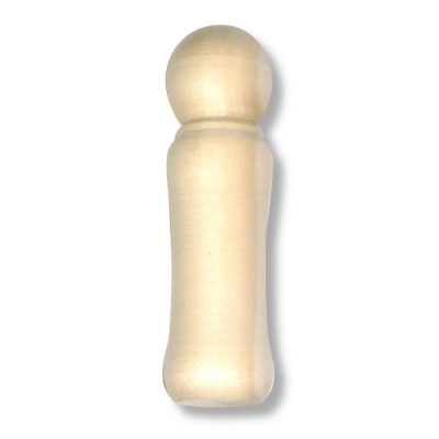 Заготовка для декорирования "Кукла Кокеши №1", деревянная, h=100 мм, Ø30-25 мм  Акция!