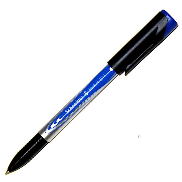 Ручка-роллер, синяя, d=0.7 мм, линия 0.5 мм, рифленый грип, Schneider TopBall 811