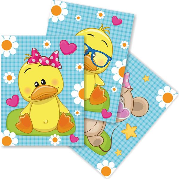 Карточки обучающие. Найди пару, 10 шт., 93*71 мм, КВАДРА-ПРИНТ Акция!