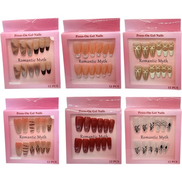 Типсы с дизайном: перламутровые, двуцветные, в к/к