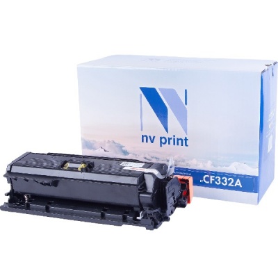 Картридж NVP совместимый HP CF332A Yellow для LaserJet Color M651dn / M651n / M651xh (15000k)