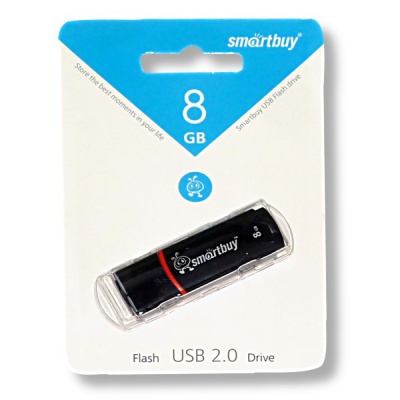 - USB 2.0, 8 , Smartbuy Crown_