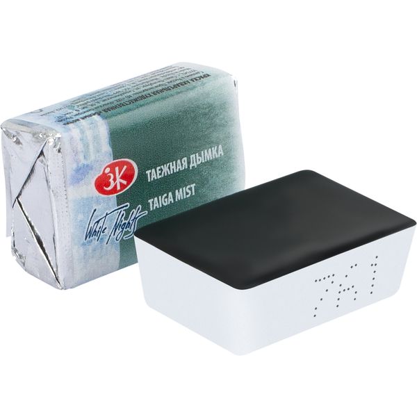 Краска акварельная БЕЛЫЕ НОЧИ, таежная дымка (G), кювета 2.5 мл