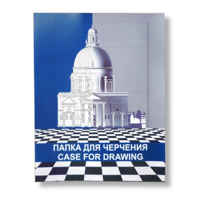 Папка для черчения А3, 10 л., 180 г/м², марка А (ватман), Teenagers Купол/СПБФ Гознак