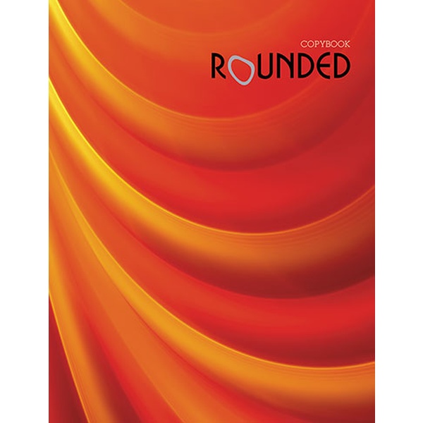 Тетрадь А5, клетка, 96 л., на гребне, 60 г/м², обл. мел. картон, вд-лак, КТС-ПРО Волны