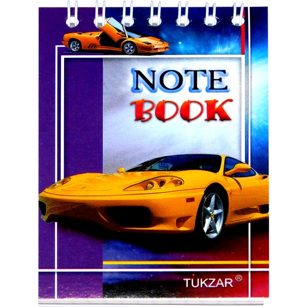 Блокнот на гребне А7, 60 л., клетка, 60 г/м², TUKZAR Ассорти Блокнот на гребне А7, 60 л., клетка, 60 г/м², TUKZAR Ассорти