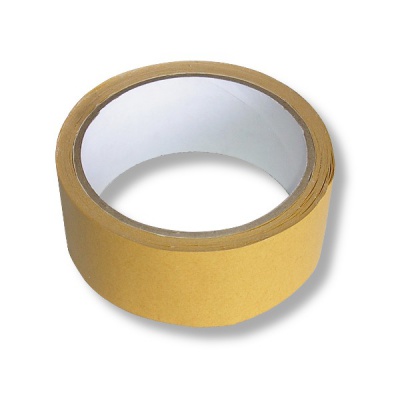 Лента клейкая 2-сторонняя, 38 мм * 10 м, 160 мкм, РР основа, картон. втулка, Klebebander