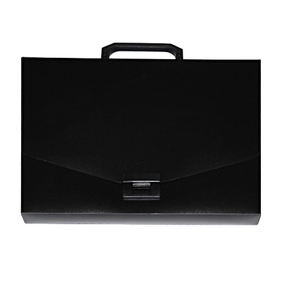 Папка-портфель А4, 1 отд., PP 700 мкм, замок-защелка, inФОРМАТ_черный