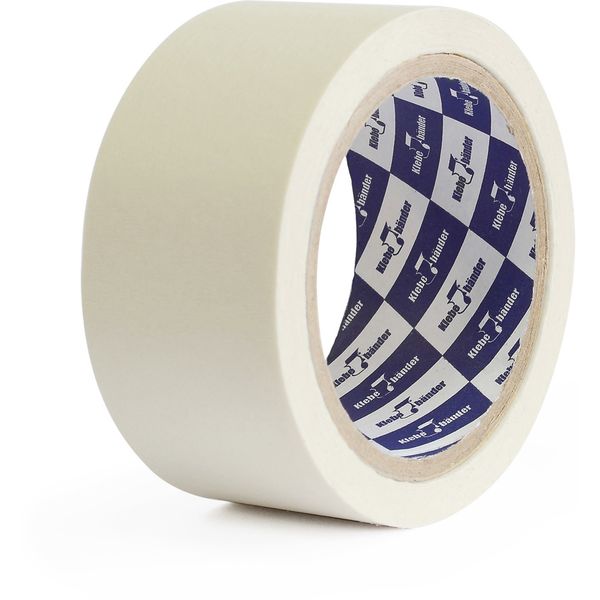 Лента клейкая малярная, 38 мм * 40 м, крепп 115 мкм, карт. втулка, Klebebander