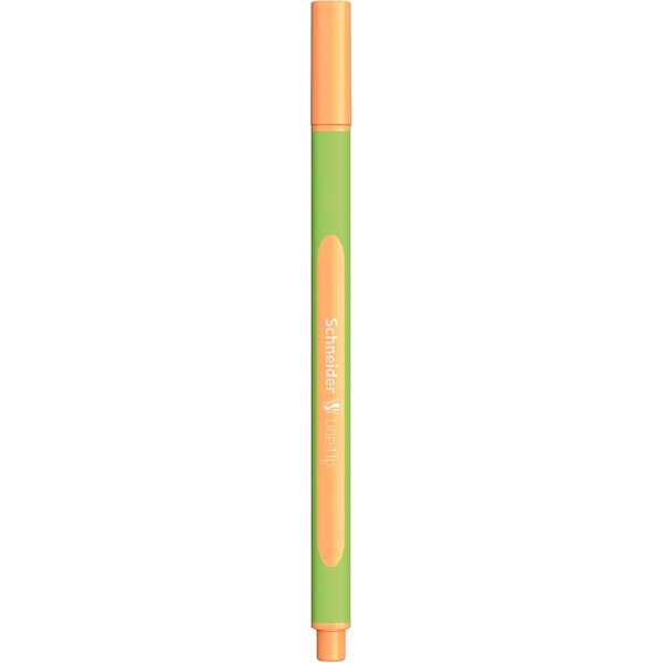 Ручка капиллярная персиковая Schneider Line-Up, толщина линии 0,4 мм, трехгранный корпус