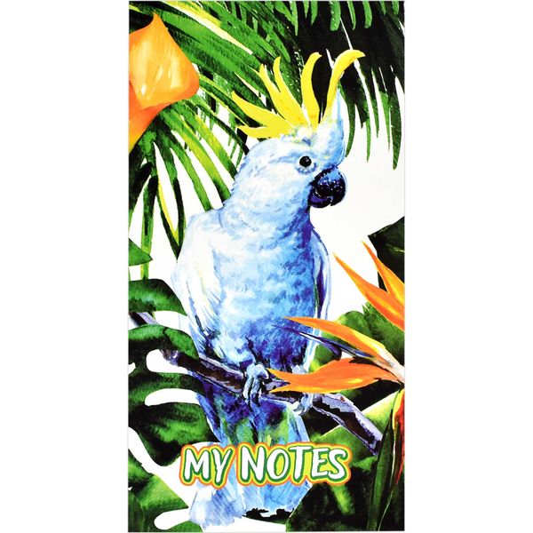 Блокнот для заметок, списка дел и покупок 190*100 мм, 64 л., кбс, Мои записи. Райский уголок Акция!