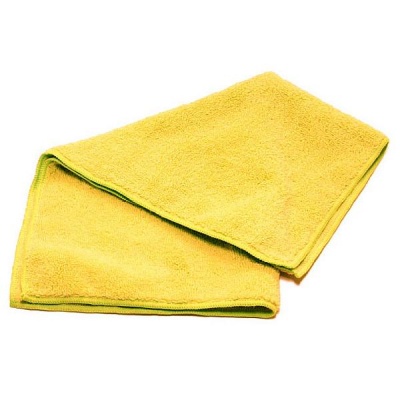 Салфетка универсальная, 30*30 см, микрофибра, 220 г/м², цв.: желтый, Urban clean (б/уп)