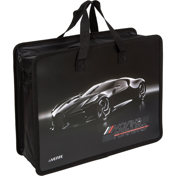 Папка-портфель А4, пластиковая, на молнии, 1 отд., deVENTE Luxury Car Папка-портфель А4, пластиковая, на молнии, 1 отд., deVENTE Luxury Car