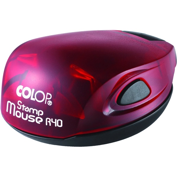 Оснатка для круглой печати Colop Stamp Mouse R40, рубин