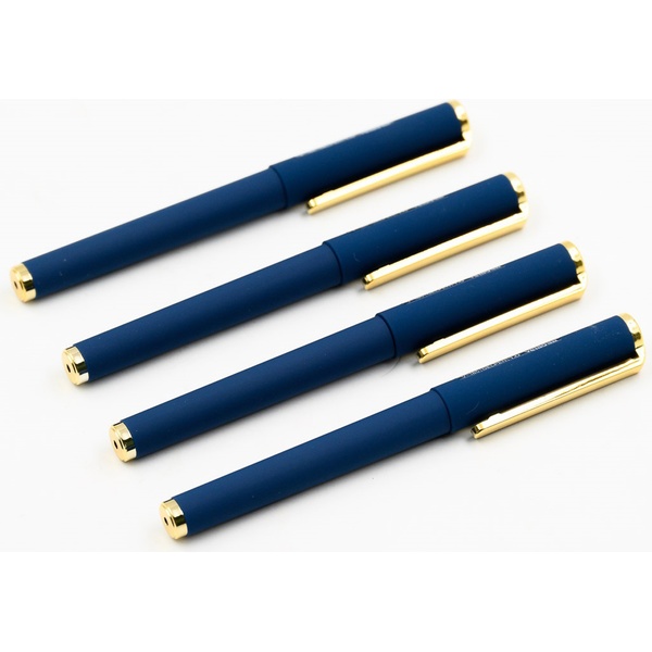 Ручка гелевая синяя, Ø 1.0 мм, лин. 0.7 мм, софт-тач, стержень Jumbo, VEIAO