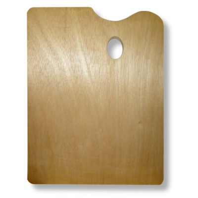 Палитра деревянная (фанера 5 мм), прямоугольная, 30*40 см, СОНЕТ Акция!