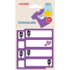 Термонаклейки ИМЕННЫЕ (для текстильных изделий) deVENTE Anime Girl, 8 шт., 60*20 мм