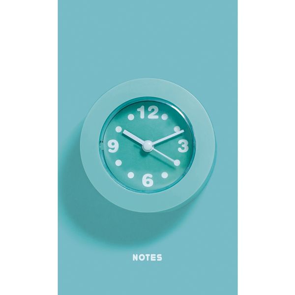 Блокнот на склейке А5, 40 л., клетка, 70 г/м², Listoff Время не ждет   Акция!