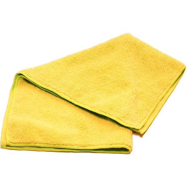 Салфетка универсальная, 40*40 см, микрофибра, 220 г/м², цв.: желтый, Urban clean (б/уп)