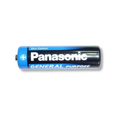 Батарейка AA/R06, 1.5 V, 8 шт. в т/у пленке, Panasonic General Purpose/солевая