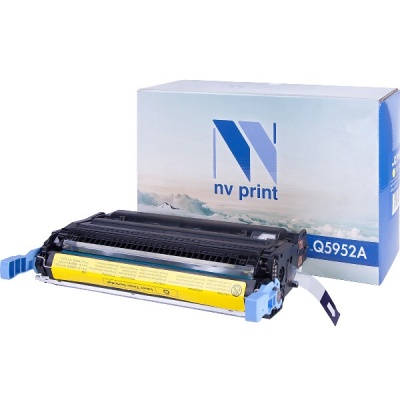Картридж NVP совместимый HP Q5952A Yellow для LaserJet Color 4700/4700dn/4700dtn/4700n/4700ph+ (1000