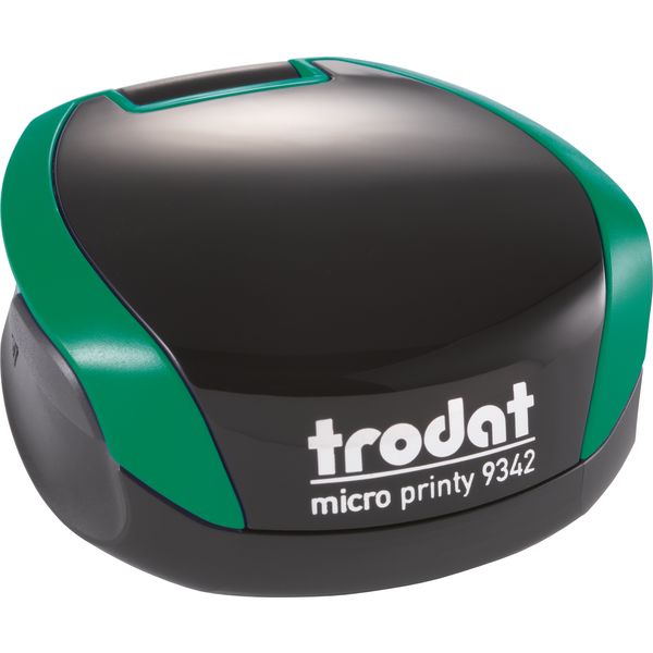 Оснастка для печати карманная, оттиск Ø42 мм, пласт. корпус_изумруд, TRODAT Micro Printy Оснастка для печати карманная, оттиск Ø42 мм, пласт. корпус_изумруд, TRODAT Micro Printy