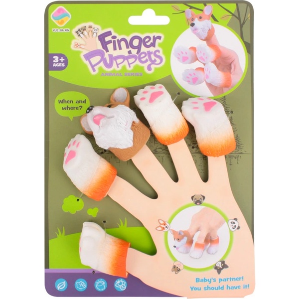 Театр пальчиковый Finger puppets "Лисенок" (5 фигурок)