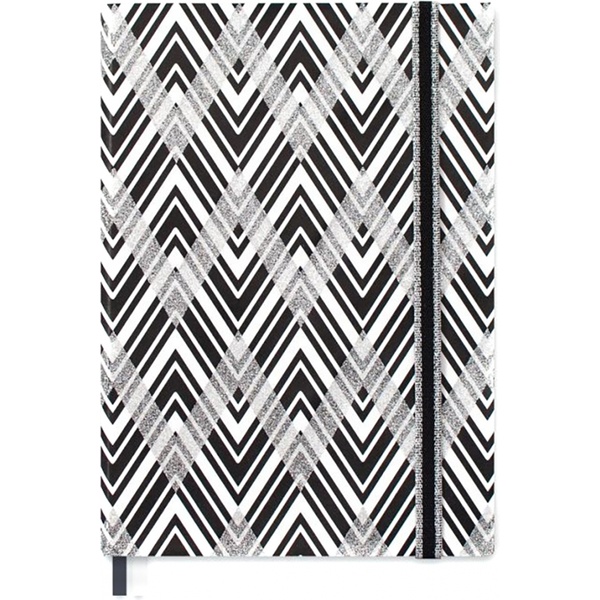 Ежедневник недатированный, А5, 160 л., 70 г/м², интегр. перепл., и/к, резинка, ESCALADA   Акция!