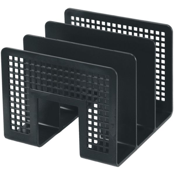 Подставка для бумаг, 3 секции, 212 мм, пластиковая, ErichKrause Classic_черная Подставка для бумаг, 3 секции, 212 мм, пластиковая, ErichKrause Classic_черная