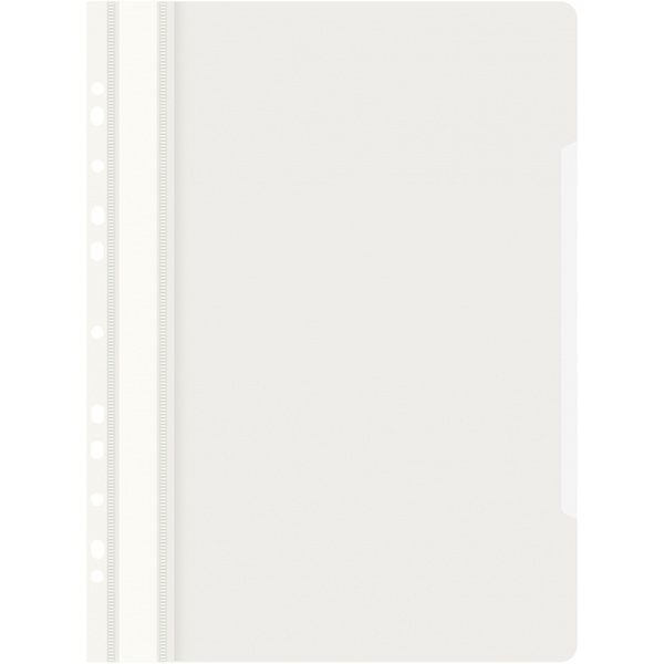 Папка-скоросшиватель А4, PP 120/160 мкм, "песок", перфор. корешок, цв.: белый, Бюрократ Папка-скоросшиватель А4, PP 120/160 мкм, "песок", перфор. корешок, цв.: белый, Бюрократ