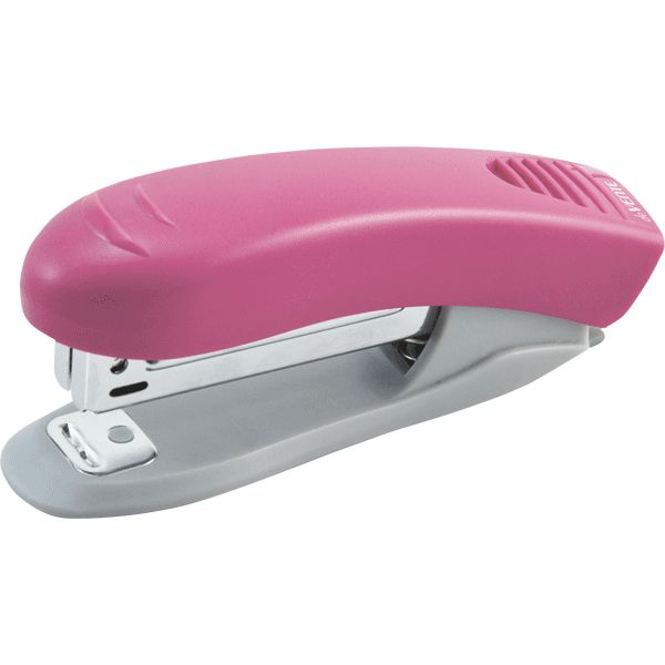 Степлер № 10, до 10 л., с антистеплером, deVENTE Neon_розовый