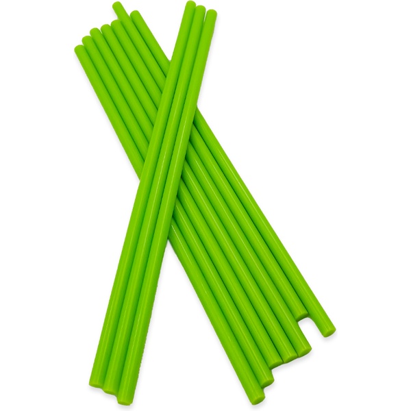 Стержень клеевой для термопистолета, Ø 7 мм, Д 250 мм, салатовый, VIKEY (1 шт.)