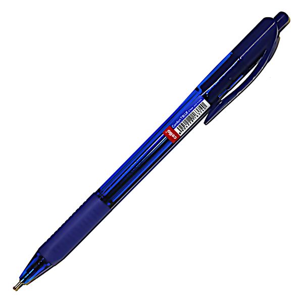 Ручка шариковая автоматическая 0.7 мм, синяя, Cello Comfort, игольч. ПУ, чернила п/вязкости