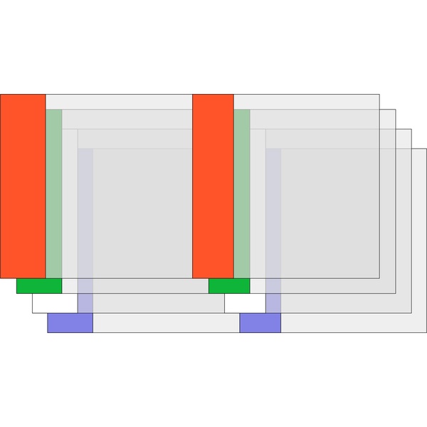 Обложка для учебника, 220*460 мм, ПЭ 150 мкм, регулир., цв. клапан, МУЛИЧЕНКО (5 шт.)