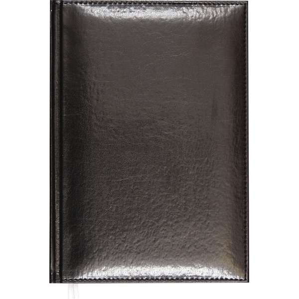 Ежедневник 2026, А5, 168 л., 70 г/м², тв. перепл., и/к, поролон, отстр., Attomex Visa_черный