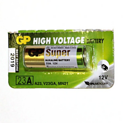 Батарейка 23А/LR23А, 12 V, GP Super Alkaline (для автосигнализаций) Батарейка 23А/LR23А, 12 V, GP Super Alkaline (для автосигнализаций)