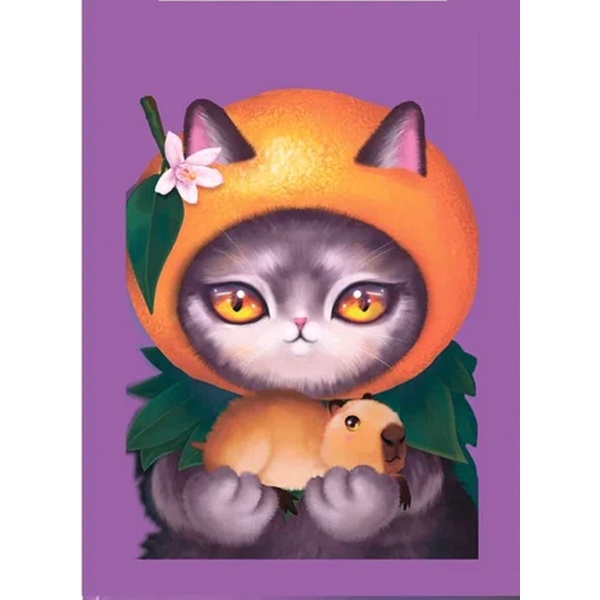 Блокнот на скобе А7, 40 л., клетка, 60 г/м2, CENTRUM Кот-Апельсин Блокнот на скобе А7, 40 л., клетка, 60 г/м2, CENTRUM Кот-Апельсин