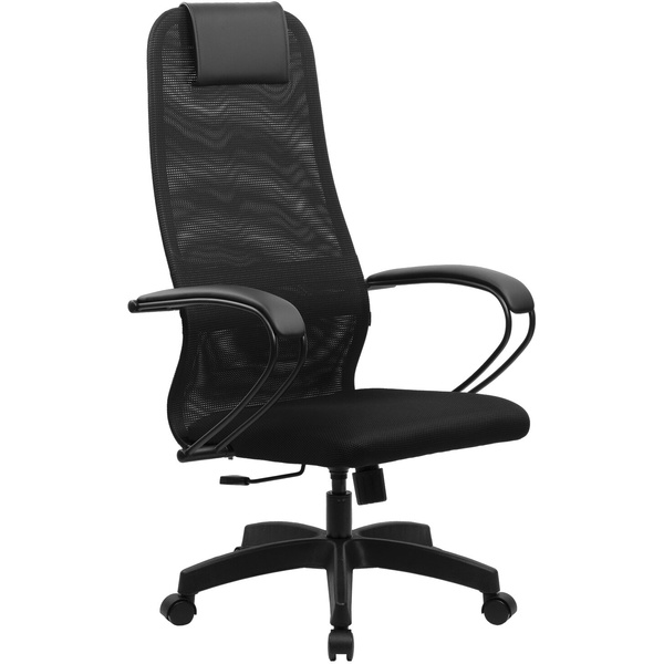 Кресло офисное BRABIX PREMIUM "Ultimate EX-800" пластик, плотная двойная сетка Х2, черное