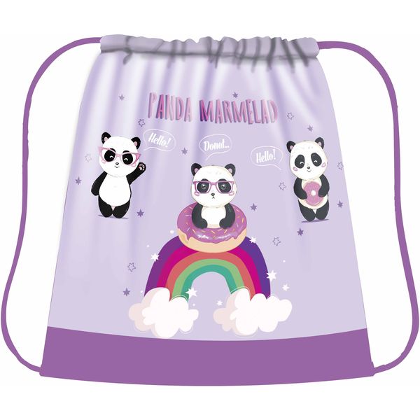 Сумка для сменной обуви ПЧЕЛКА МАХ_Пандочки, 49*41 см Акция!