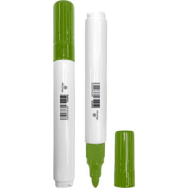 Маркеры для м/м доски, круглый корпус, пулевидный н-к, 3 мм, Attomex зеленый