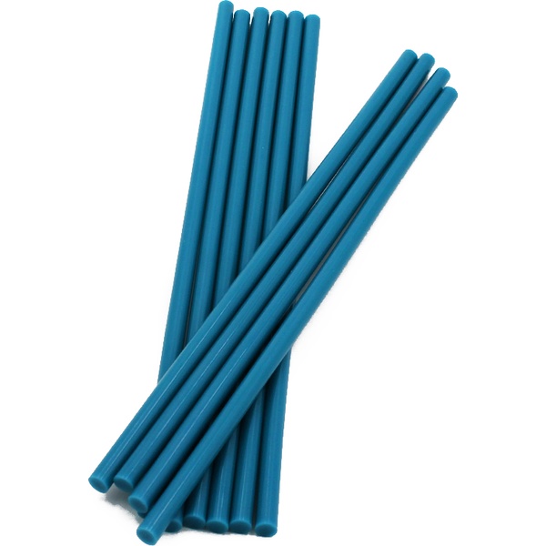 Стержень клеевой к термопистолету, Ø7 мм, длина 250 мм, бирюзовый, VIKEY Пастель Стержень клеевой к термопистолету, Ø7 мм, длина 250 мм, бирюзовый, VIKEY Пастель