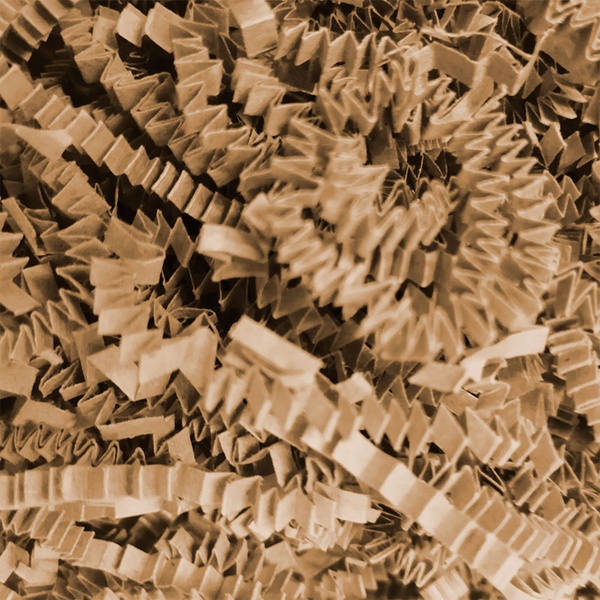 Наполнитель для подарочных коробок 500 г, крафтовый, гофрированный, deVENTE