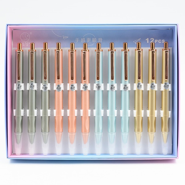 Ручка перьевая автоматическая, F (Fine), порш. сист., эрг. упор, MAYLOTT_4 дизайна