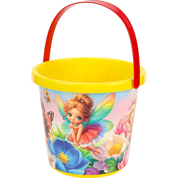 Ведерко Феечки, 0,85 л., для игры с песком, снегом и водой