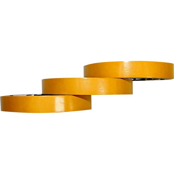 Лента клейкая двусторонняя, 15 мм * 10 м, РР основа, 160 мкм, бежевая, Klebebande