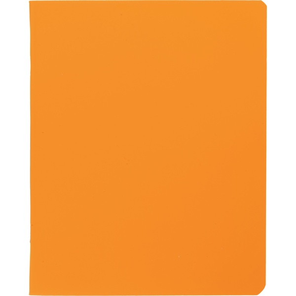 Тетрадь А5, клетка, 48 л., на скобе, 60 г/м², софт-тач, тит. лист, Hatber SoloMatte_Шафран